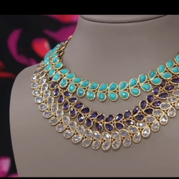 Melinda Maria ISLA rare hard to find necklace and braclet set. - Picture 2 of 2